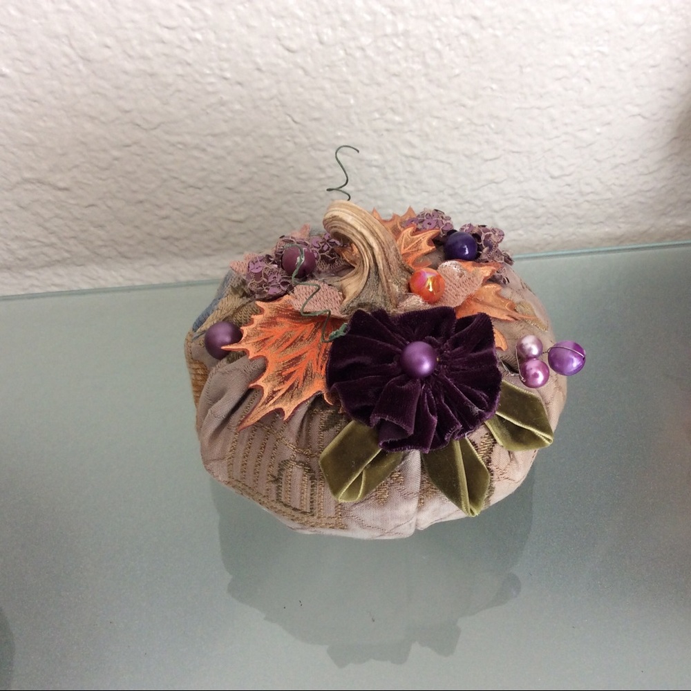 Pumpkin Home Decor Fabric Handcraft